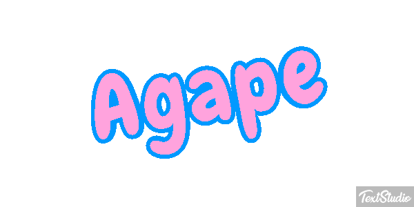 Agape Efekt tekstowy