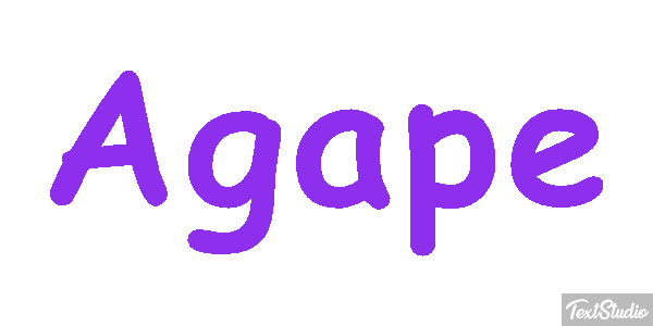 Agape Efekt tekstowy