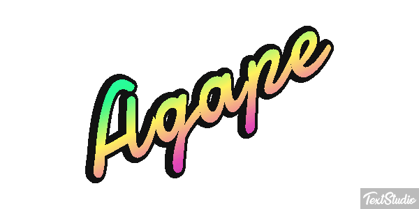 Agape Efekt tekstowy
