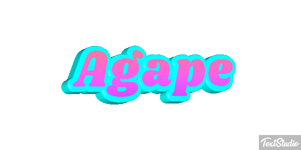 Agape Efekt tekstowy