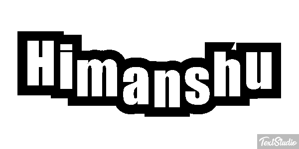 Himanshu Text effect
