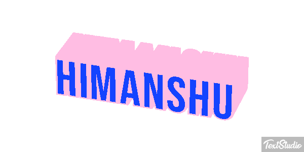 Himanshu Text effect