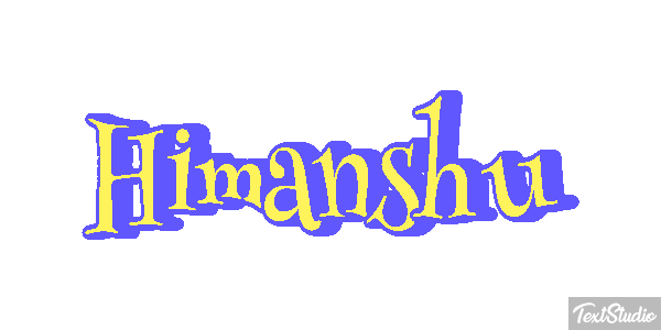 Himanshu Text effect