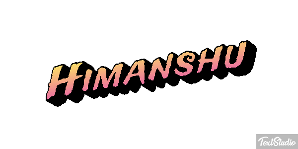 Himanshu Text effect