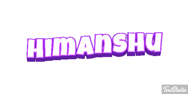 Himanshu Text effect