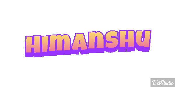 Himanshu Text effect