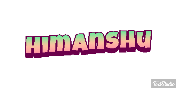 Himanshu Text effect