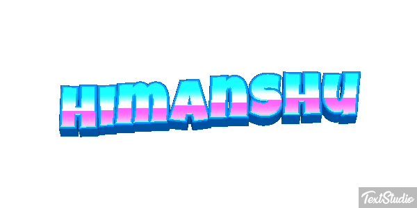 Himanshu Text effect