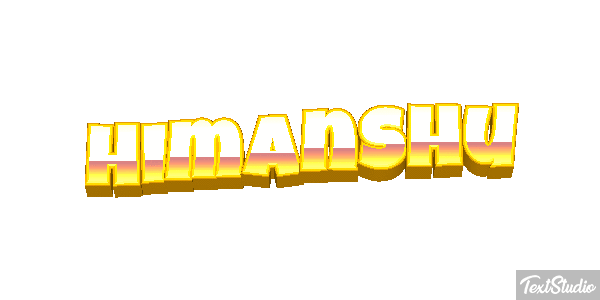Himanshu Text effect