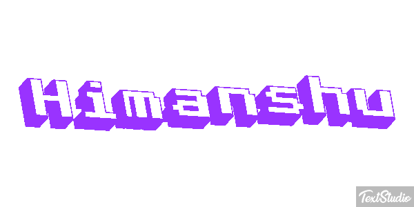 Himanshu Text effect