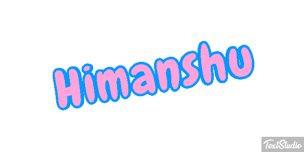 Himanshu Text effect