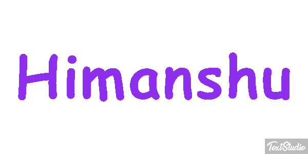 Himanshu Text effect
