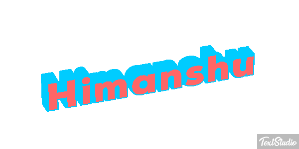 Himanshu Text effect