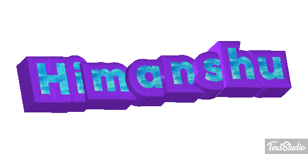 Himanshu Text effect