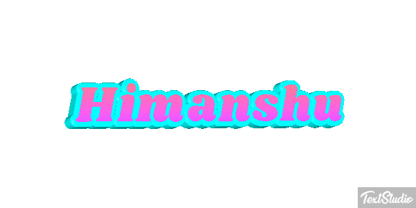 Himanshu Text effect