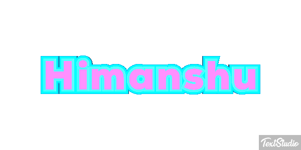 Himanshu Text effect