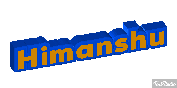 Himanshu Text effect