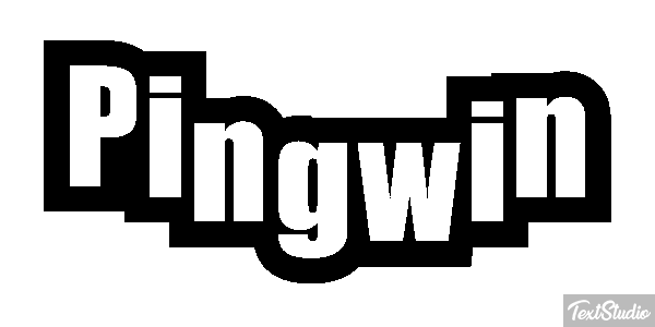 Pingwin Текстовый эффект