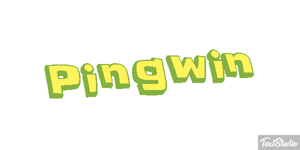 Pingwin Текстовый эффект
