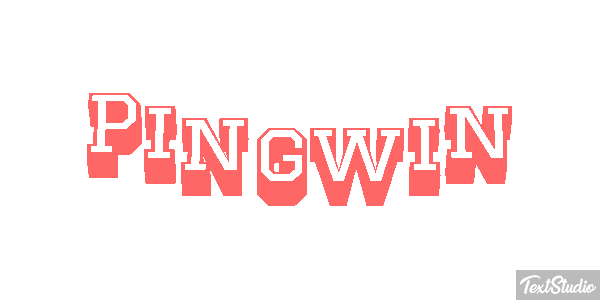 Pingwin Текстовый эффект