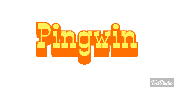 Pingwin Текстовый эффект