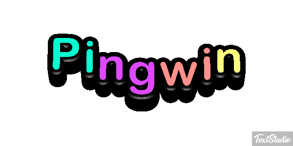 Pingwin Текстовый эффект