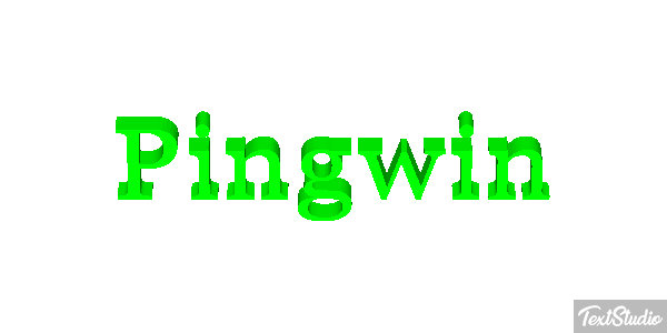 Pingwin Текстовый эффект