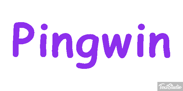 Pingwin Текстовый эффект