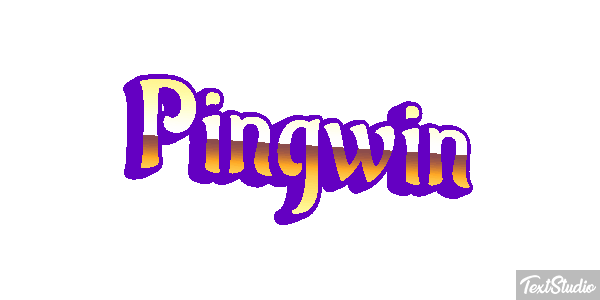 Pingwin Текстовый эффект