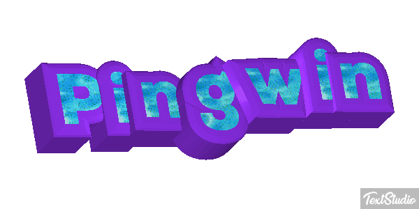 Pingwin Текстовый эффект