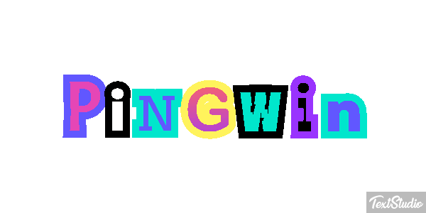 Pingwin Текстовый эффект