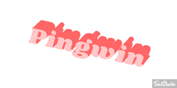Pingwin Текстовый эффект