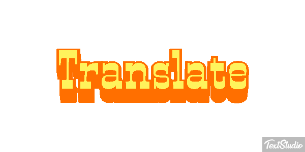 Translate Text effect