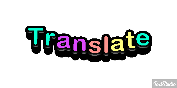 Translate Text effect
