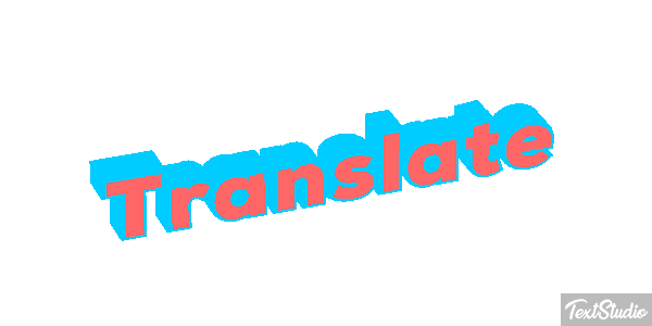 Translate Text effect