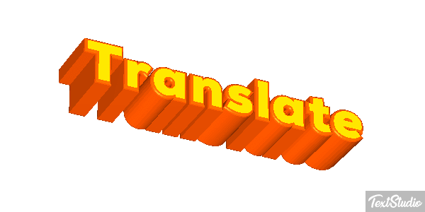 Translate Text effect