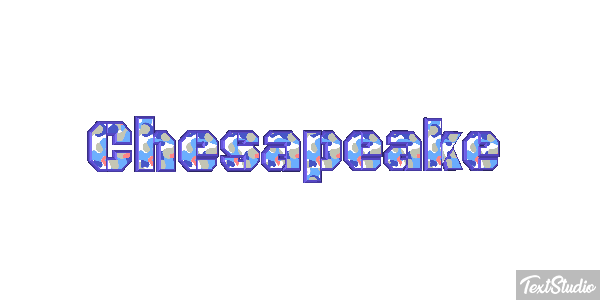 Chesapeake Text effect