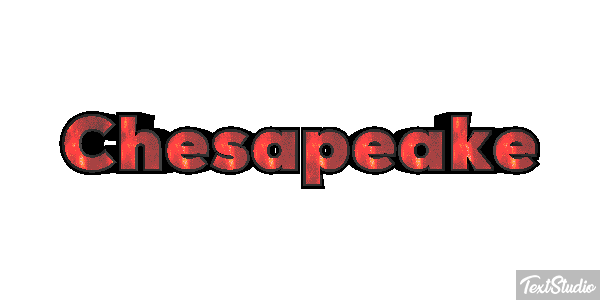 Chesapeake Text effect