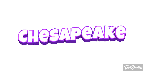 Chesapeake Text effect
