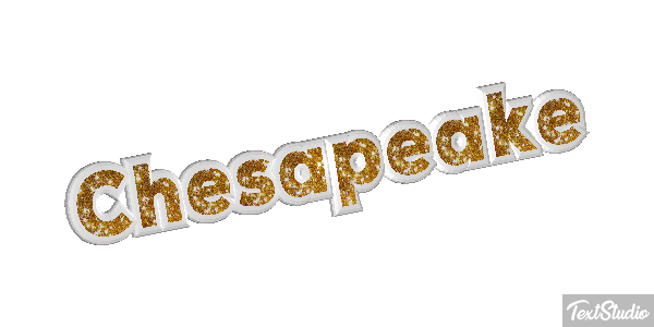 Chesapeake Text effect
