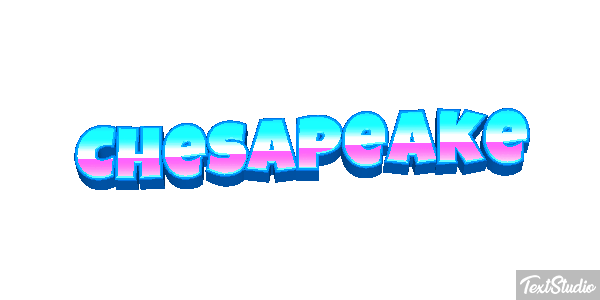 Chesapeake Text effect
