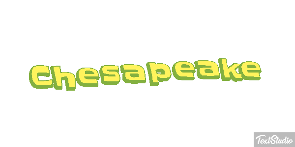 Chesapeake Text effect