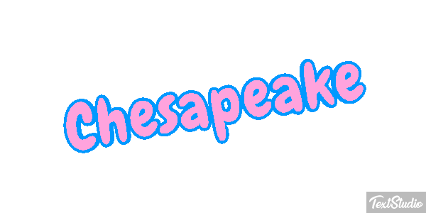 Chesapeake Text effect