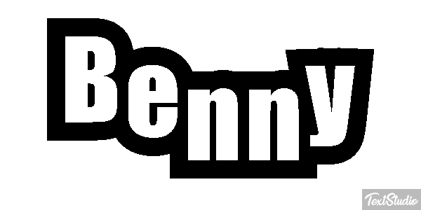 Benny Texteffekt
