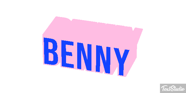 Benny Texteffekt