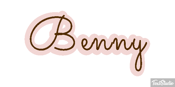 Benny Texteffekt