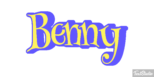 Benny Texteffekt