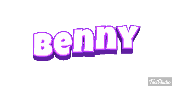 Benny Texteffekt
