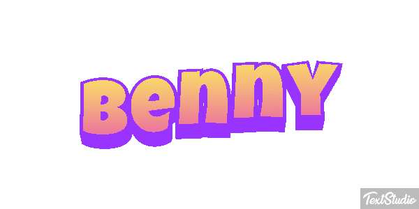 Benny Texteffekt