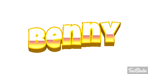 Benny Texteffekt